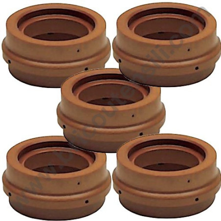 Kit 5 Diffusori Isolanti Torcia Plasma per Telwin SUPERPLASMA