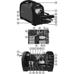 Ricambi Telwin per Saldatrici Inverter Force