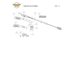 Meccanica Benassi Spare Parts for Tiller RL 3 [1+1]