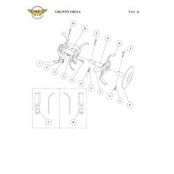 Ricambi Alpina per Motosega A 305