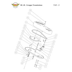 Ricambi Meccanica Benassi per Motozappatrice RL 40