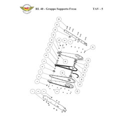 Ricambi Alpina per Motosega A 305