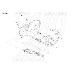 Ricambi Meccanica Benassi per Motozappatrice RL 45