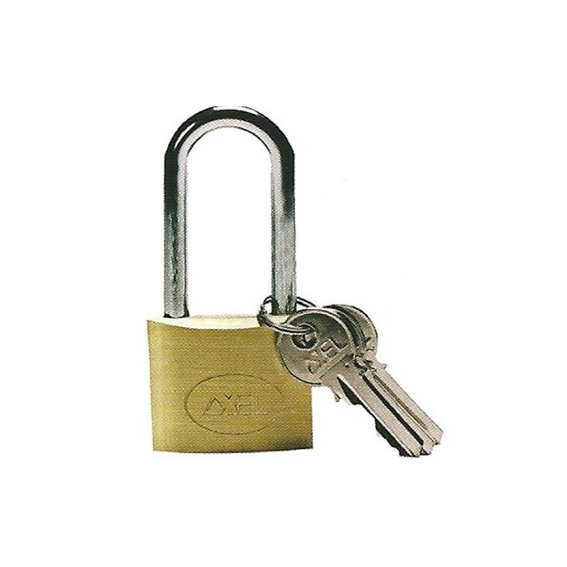 Lucchetti in Ottone ad Arco Lungo "Import"