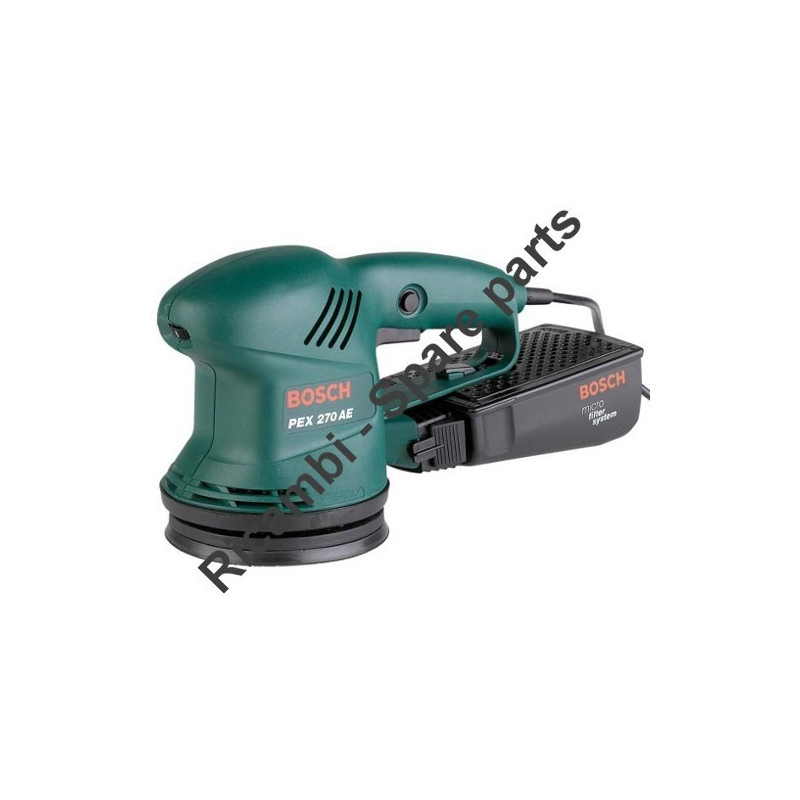 Bosch Spare Parts for Random Orbital Sander PEX 270 AE - 0603369780