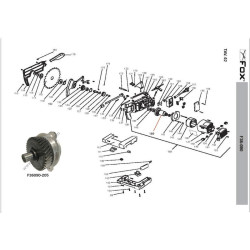 Fox Spare Parts for Wood Mitre Saw F36-090