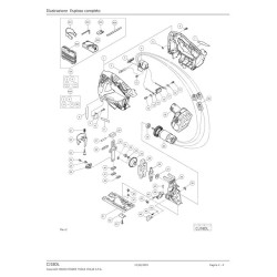 Hitachi Spare Parts for Cordless Jig Saw CJ18DL 18V