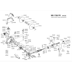 Ricambi Flex per Scanalatore MS 1706 FR