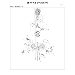 Makita Spare Parts for Chainsaw EA3201S