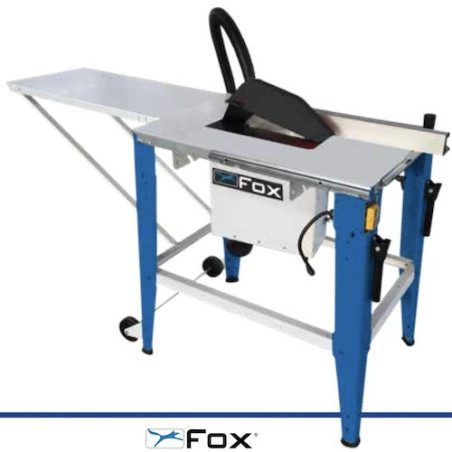 Construction Site Table Saw Fox F36-528A Blade 315mm