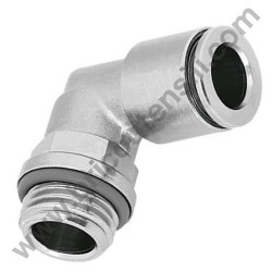 Raccordo 1/4 M Tubo Rilsan D.6 per Compressore Black & Decker CP6