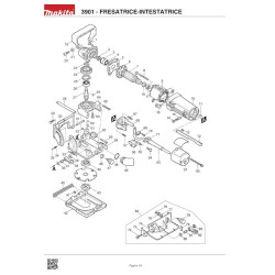 Ricambi Makita per Fresatrice Lamellare 3901