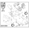 FIAC Spare Parts for Piston Air Compressor AB 150-200 510