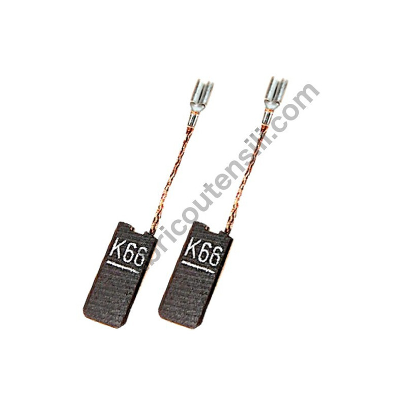 Carbon Brushes K66 for Straight Grinders FLEX H1105-H1127VE