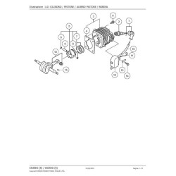 Ricambi Hitachi per Motosega CS30EH (S) / CS35EH (S)