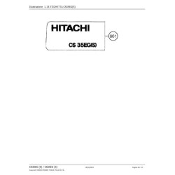 Ricambi Hitachi per Motosega CS30EH (S) / CS35EH (S)