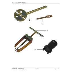 Hitachi Spare Parts for Engine Chainsaw CS30EH (S) / CS35EH (S)