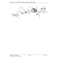 Hitachi Spare Parts for Engine Chainsaw CS30EH(S)-CE35EH(S)