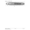 Hitachi Spare Parts for Engine Chainsaw CS30EH(S)-CE35EH(S)