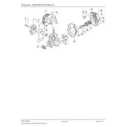 Tanaka Spare Parts for Engine Hdge Cutter THT 210 S
