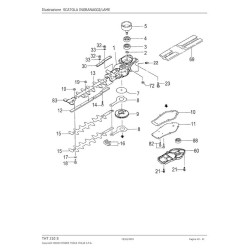 Tanaka Spare Parts for Engine Hdge Cutter THT 210 S
