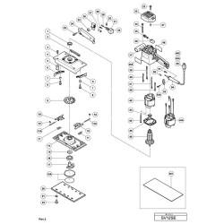 Ricambi Hitachi per Levigatrice Orbitale SV12SE