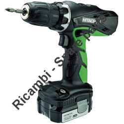 Ricambi Hitachi per Trapano Avvitatore a Batteria DS14DCL