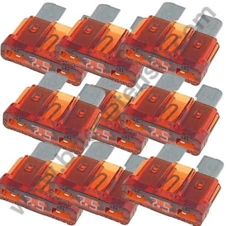 Kit 10 Fuses 7.5 A for Charger Telwin