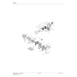 Ricambi Castor per Decespugliatore POWER 41 F (2007) 184122001