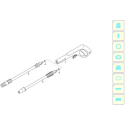 Ricambi Michelin per Idropulitrici PW 1300 B