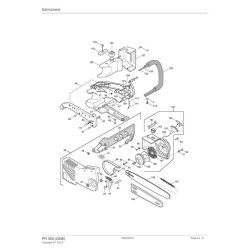 Alpina Spare Parts for Chain Saw PR 350 (2006) 222812005/BRM
