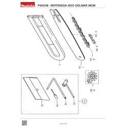 Ricambi Dolmar per Motosega PS43/38