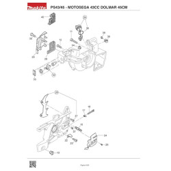 Ricambi Dolmar per Motosega TCS-2801S