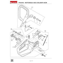 Dolmar Spare Parts for Chainsaw PS43/45 - 43cc