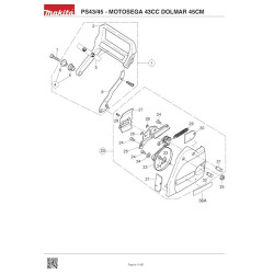 Ricambi Dolmar per Motosega PS43/45 - 43CC