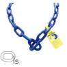 Anti-theft chain with rubber "Blue"