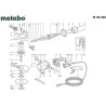 Metabo Spare Parts for Angle Grinder W 25-230 06425000