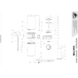 Ricambi Stayer per Aspiratore VAC70B