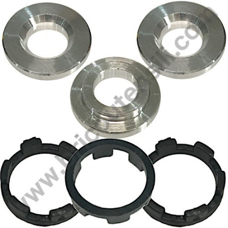 Kit 257 LW Rings Support + Spacers for Washer Lavor ENDURO 145