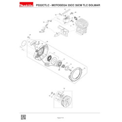 Dolmar Spare Parts for Chainsaw PS32CTLC/35