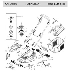 Ricambi Makita per Scalpellatore HK1820
