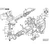Ricambi Bosch per Smerigliatrice Angolare GWS 9-125 CE - 0601344603