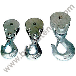 Pulley with Hook for Electric Hoists