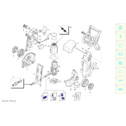Michelin Spare Parts for Pressure Washer MPX 130 BS PLUS - 14152