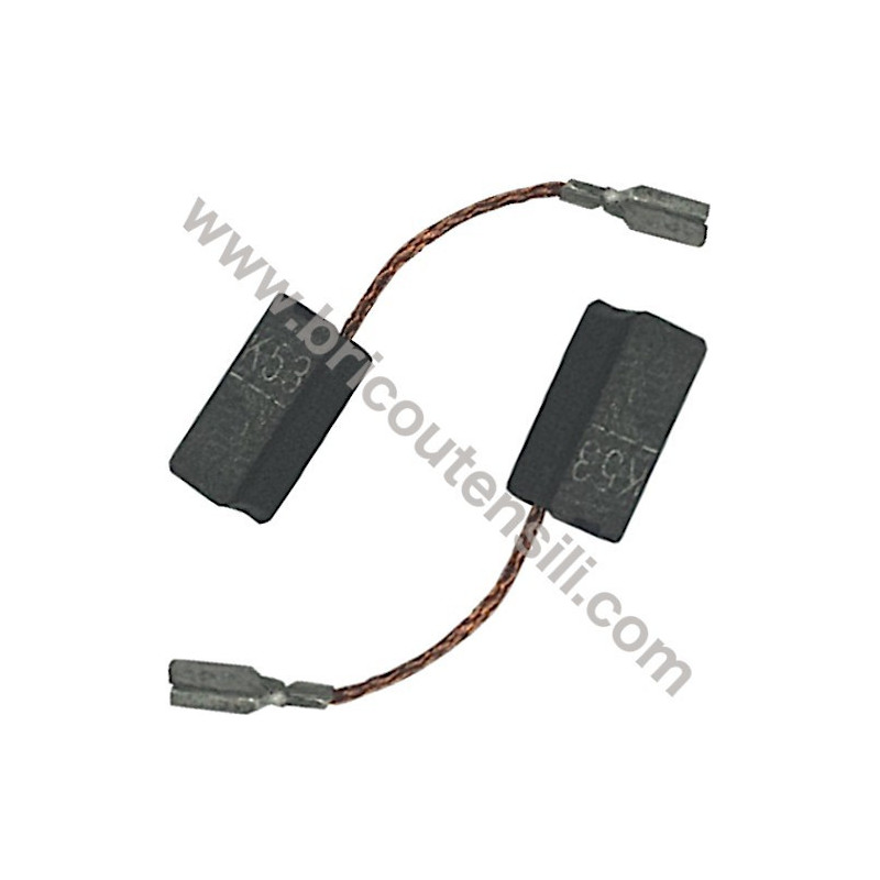 Carbon Brushes K 53 for Angle Grinders FLEX L 1506 VR