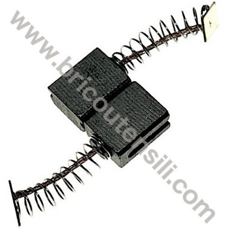 Carbon Brush Set for Miter Saw Compa Silver 210