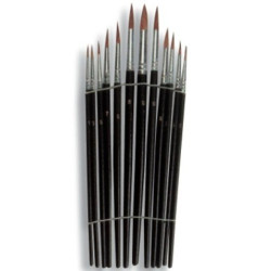 Serie 12 Pennelli per Ritocco