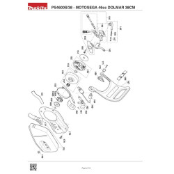 Ricambi Dolmar per Motosega PS4600S/38