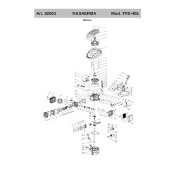 Ricambi Ama per Rasaerba TRX-461