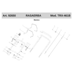 Ama Spare Parts for Lawnmower TRX-461B